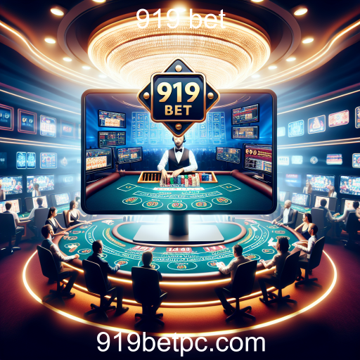 Experiência Imersiva do Cassino Ao Vivo no 919 Bet